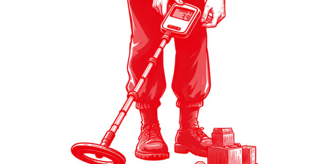 فلزیاب دستی کوچک